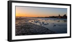 A View of Bosham Harbour in West Sussex-Chris Button-Framed Photographic Print