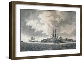 A View of Botany Bay, 1789-Robert Clevely-Framed Giclee Print