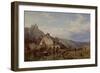 A View of Bouvignes on the Meuse, 1860-George Clarkson Stanfield-Framed Giclee Print