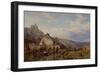 A View of Bouvignes on the Meuse, 1860-George Clarkson Stanfield-Framed Giclee Print