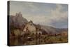 A View of Bouvignes on the Meuse, 1860-George Clarkson Stanfield-Stretched Canvas