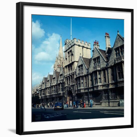 A view of Brasenose college in Oxford, 1973-Staff-Framed Photographic Print