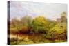 A View of Bredon-Henry Key-Stretched Canvas