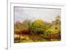 A View of Bredon-Henry Key-Framed Giclee Print