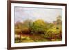 A View of Bredon-Henry Key-Framed Giclee Print