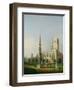 A View of Bristol High Cross and Cathedral, C.1750-Samuel Scott-Framed Premium Giclee Print