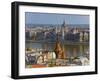 A View of Budapest from Castle Hill, Hungary-Joe Restuccia III-Framed Photographic Print