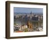 A View of Budapest from Castle Hill, Hungary-Joe Restuccia III-Framed Photographic Print