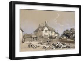 A View of Bury Hill, near Dorking, Surrey, 1837-James Duffield Harding-Framed Giclee Print