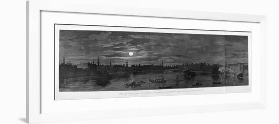 A View of Cairo, During the Flood, C1808-Baltard-Framed Giclee Print