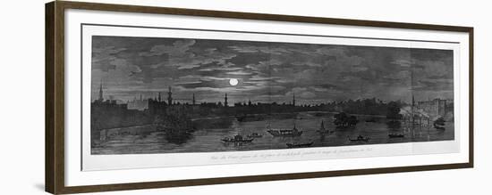 A View of Cairo, During the Flood, C1808-Baltard-Framed Premium Giclee Print