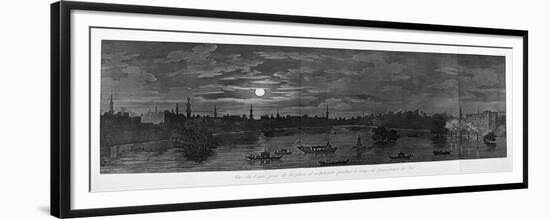 A View of Cairo, During the Flood, C1808-Baltard-Framed Premium Giclee Print