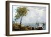 A View of Calcutta, from a Point Opposite to Kidderpore, 1837, Engraved by Robert Havell the…-James Baillie Fraser-Framed Giclee Print