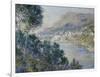 A View of Cape Martin, Monte Carlo-Claude Monet-Framed Giclee Print