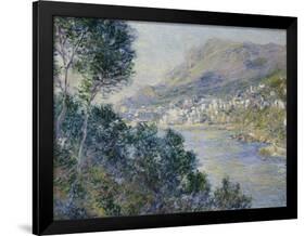 A View of Cape Martin, Monte Carlo-Claude Monet-Framed Giclee Print