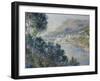 A View of Cape Martin, Monte Carlo-Claude Monet-Framed Giclee Print