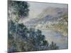 A View of Cape Martin, Monte Carlo-Claude Monet-Mounted Giclee Print