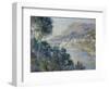 A View of Cape Martin, Monte Carlo-Claude Monet-Framed Giclee Print