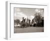 A View of Cardiff Castle Wales-null-Framed Photographic Print