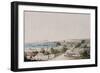 A View of Carlisle Bay and Bridgetown, Barbados-Charles Emilius Gold-Framed Giclee Print