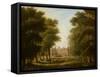 A View of Castle Bromwich Hall-Allen Edward Everitt-Framed Stretched Canvas