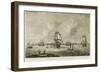 A View of Charles Town the Capital of South Carolina, from 'Scenographia Americana'-Thomas Mellish-Framed Giclee Print