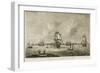 A View of Charles Town the Capital of South Carolina, from 'Scenographia Americana'-Thomas Mellish-Framed Giclee Print