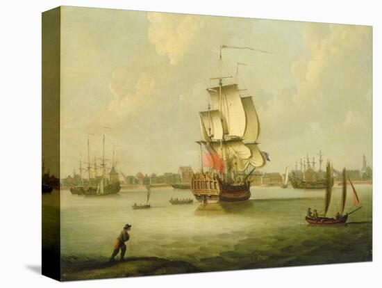 A View of Charleston, South Carolina-Thomas Mellish-Stretched Canvas