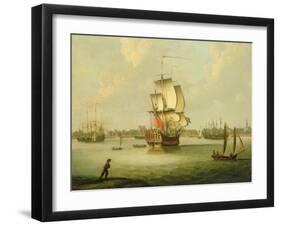 A View of Charleston, South Carolina-Thomas Mellish-Framed Giclee Print