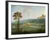 A View of Chatsworth from the South-West-Thomas Smith of Derby-Framed Giclee Print