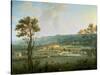 A View of Chatsworth from the South-West-Thomas Smith of Derby-Stretched Canvas