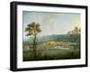 A View of Chatsworth from the South-West-Thomas Smith of Derby-Framed Giclee Print