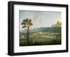 A View of Chatsworth from the South-West-Thomas Smith of Derby-Framed Giclee Print