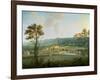 A View of Chatsworth from the South-West-Thomas Smith of Derby-Framed Giclee Print