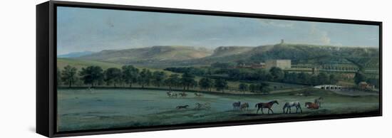 A View of Chatsworth from the South-West-Peter Tillemans-Framed Stretched Canvas