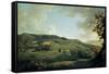 A View of Chatsworth-William Marlow-Framed Stretched Canvas