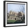 A view of Christ College in Oxford. January 1972-P. Stuart-Framed Photographic Print