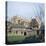 A view of Christ College in Oxford. January 1972-P. Stuart-Stretched Canvas