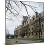 A view of Christ College in Oxford. January 1972-P. Stuart-Mounted Photographic Print