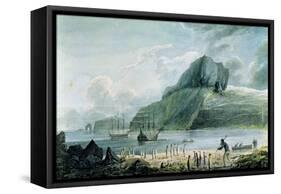 A View of Christmas Harbour in Kerguelen's Land, 1781-4-John Webber-Framed Stretched Canvas