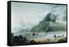 A View of Christmas Harbour in Kerguelen's Land, 1781-4-John Webber-Framed Stretched Canvas