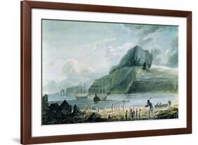 A View of Christmas Harbour in Kerguelen's Land, 1781-4-John Webber-Framed Giclee Print