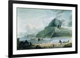 A View of Christmas Harbour in Kerguelen's Land, 1781-4-John Webber-Framed Giclee Print