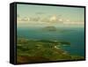 A View of Clare Island from the Top of Croagh Patrick-null-Framed Stretched Canvas