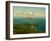 A View of Clare Island from the Top of Croagh Patrick-null-Framed Premium Photographic Print