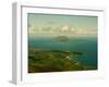 A View of Clare Island from the Top of Croagh Patrick-null-Framed Premium Photographic Print