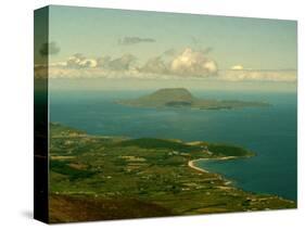 A View of Clare Island from the Top of Croagh Patrick-null-Stretched Canvas