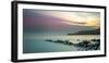 A View of Clavell's Pier in Kimmeridge Bay-Chris Button-Framed Photographic Print