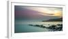 A View of Clavell's Pier in Kimmeridge Bay-Chris Button-Framed Photographic Print