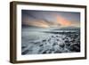 A View of Clavell's Pier Near Kimmeridge-Chris Button-Framed Photographic Print